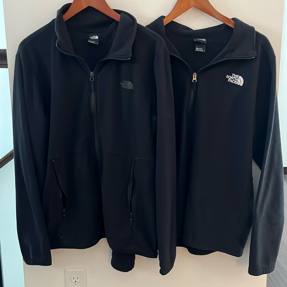2 North Face Fleece Jackets